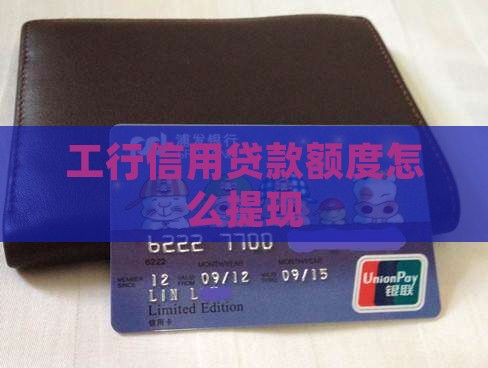 工行信用贷款不能提现