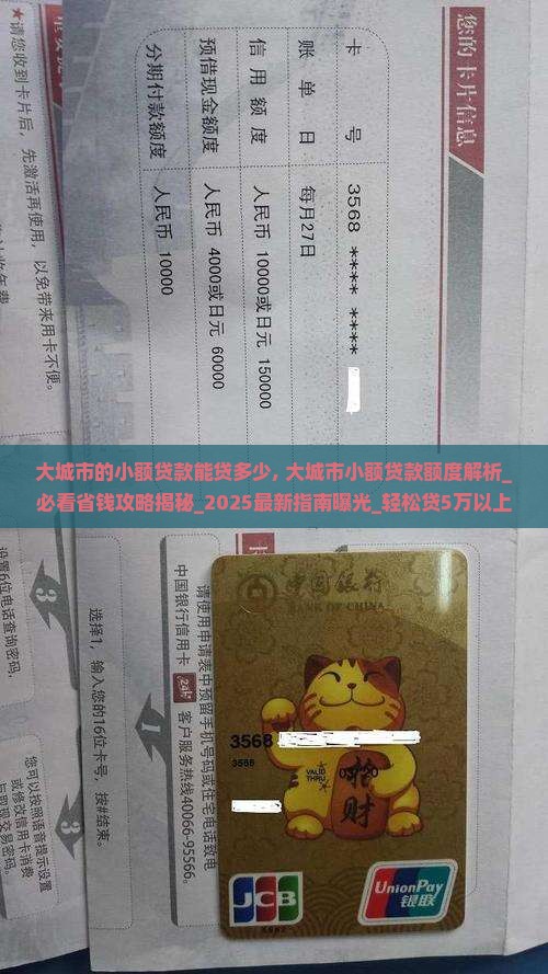 大城市的小额贷款能贷多少
