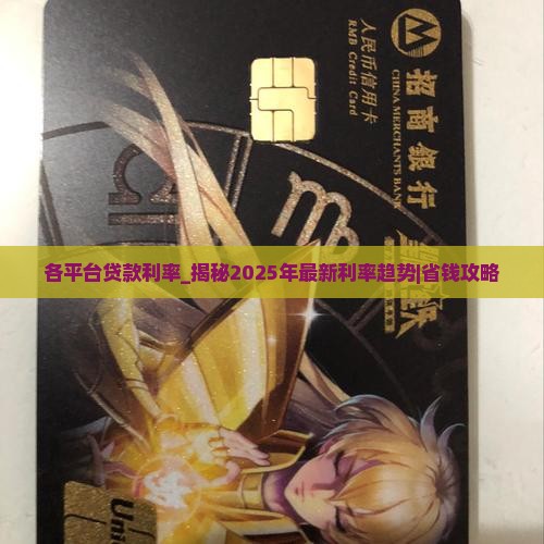 各平台贷款利率