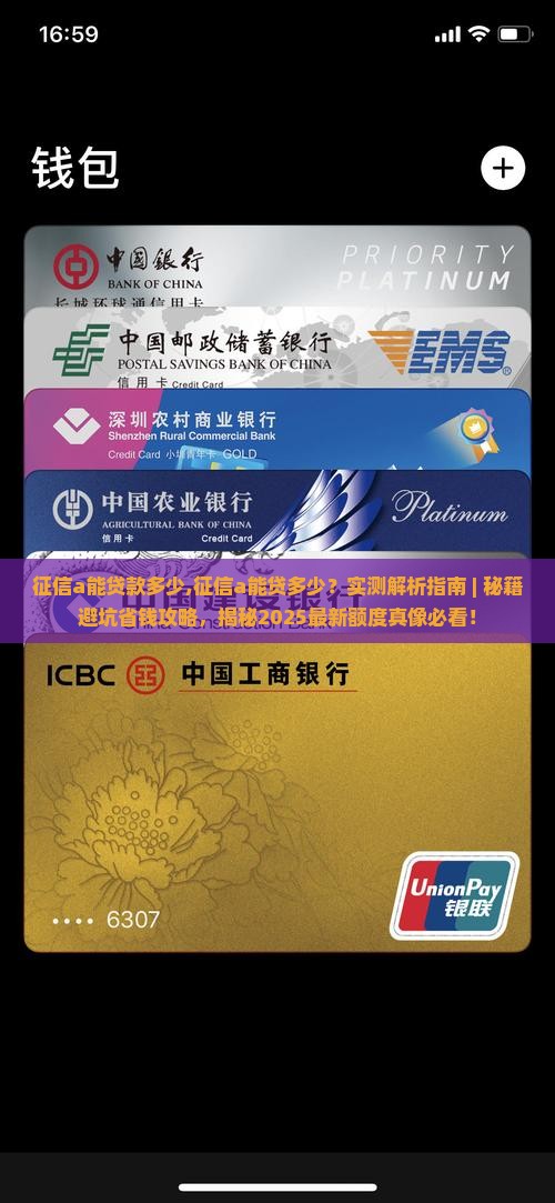 征信a能贷款多少