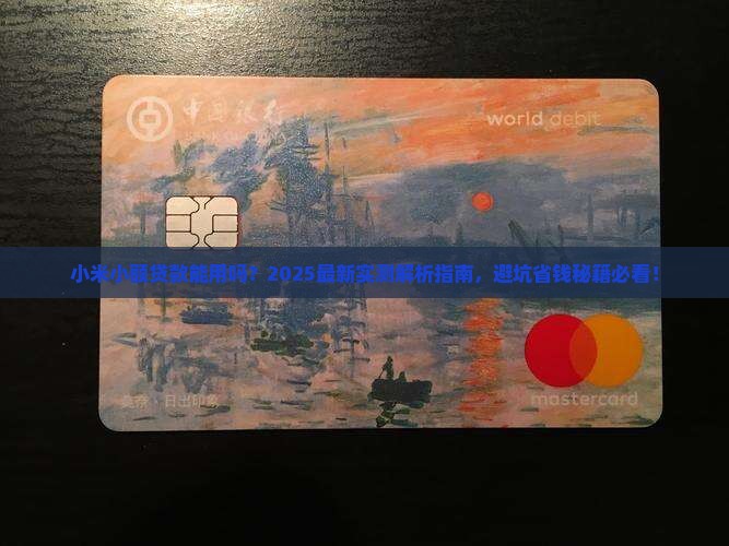 小米小额贷款能用吗