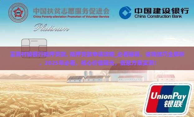 富民村镇银行抵押贷款