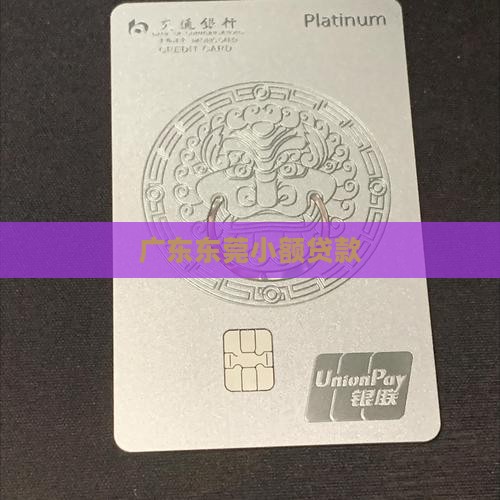 广东东莞小额贷款