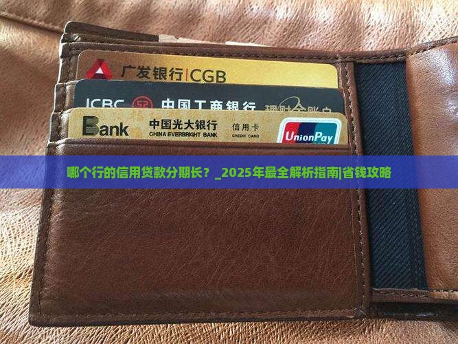 哪个行的信用贷款分期长