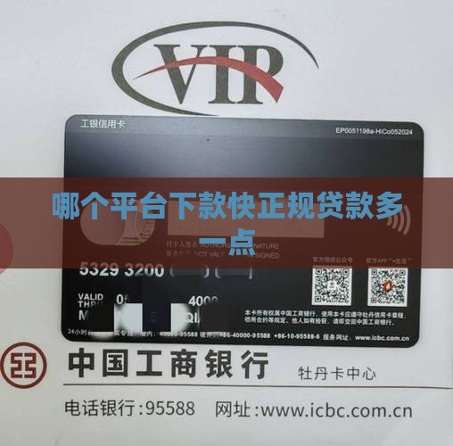 哪个平台放钱好贷款的多一点