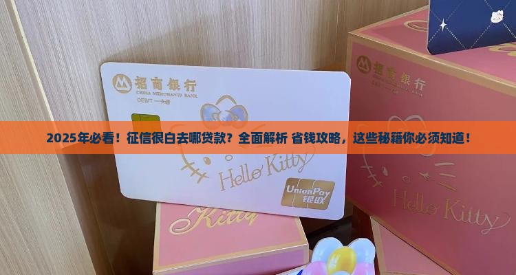 征信很白去哪可以贷款呢