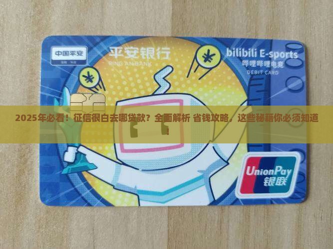 征信很白去哪可以贷款呢