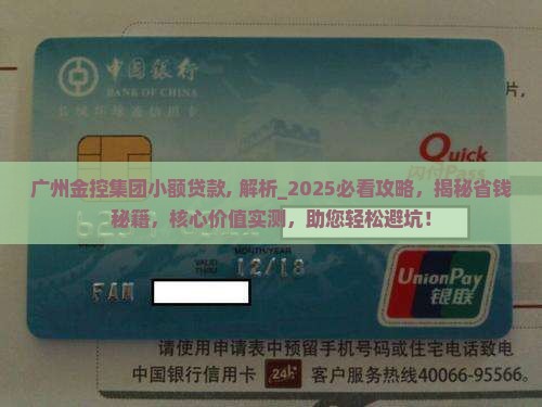 广州金控集团小额贷款