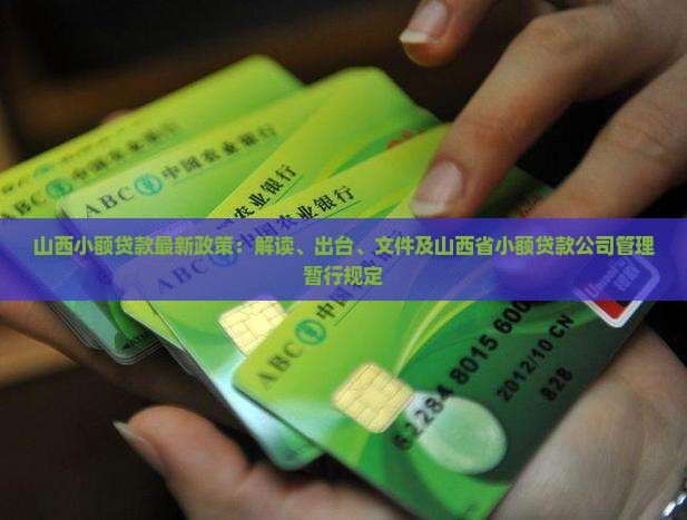山西小额贷款最新政策