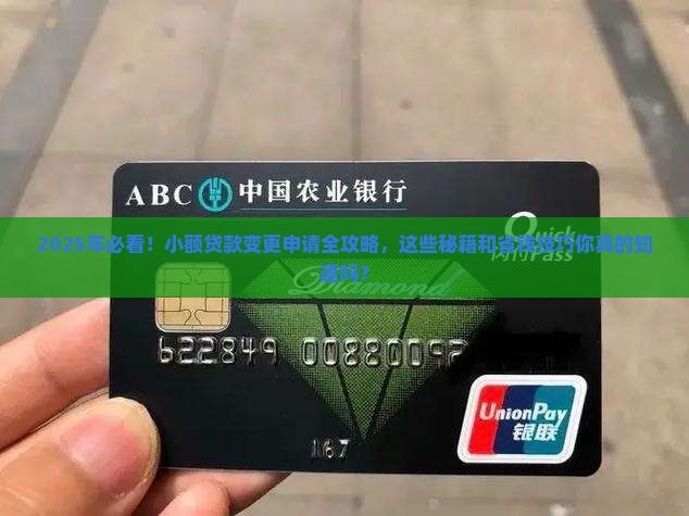 小额贷款变更事项申请