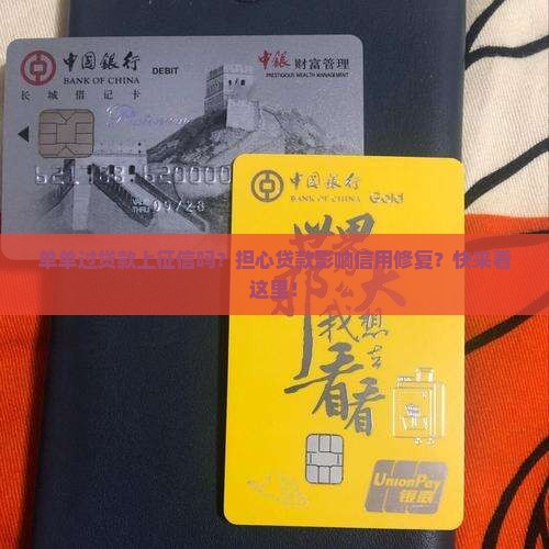 单单过贷款上征信吗