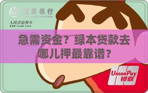 哪个平台可以押绿本贷款