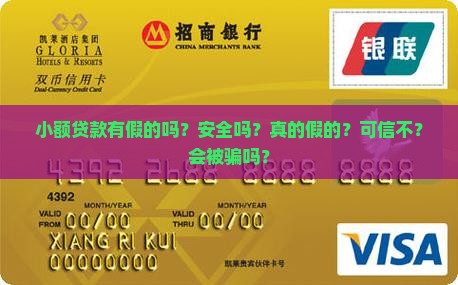 小额贷款有假的吗