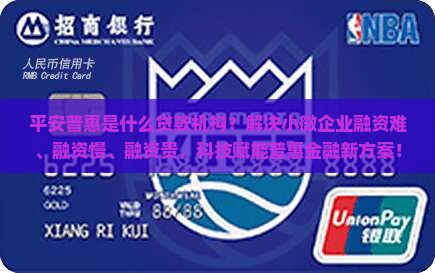 平安普惠是什么贷款机构