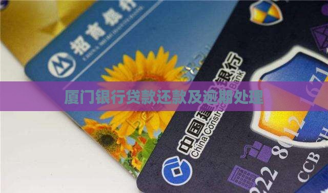 厦门银行贷款还款