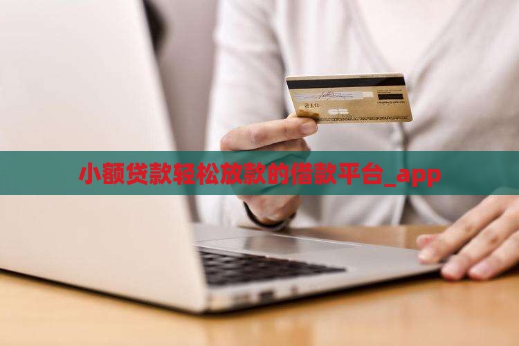 千元小额贷款容易下款app