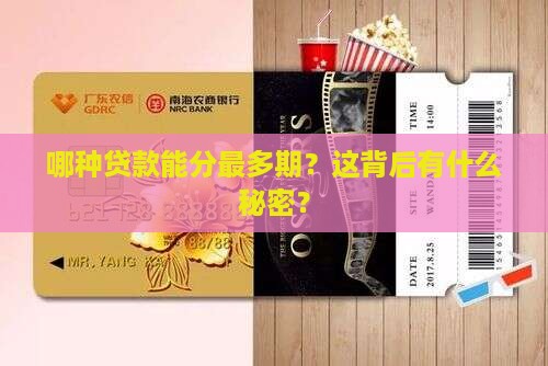 各种贷款最高分期