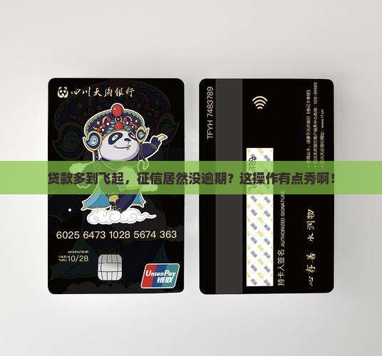 征信很多贷款没逾期