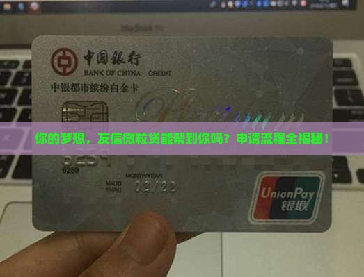 友信微粒贷贷款申请流程