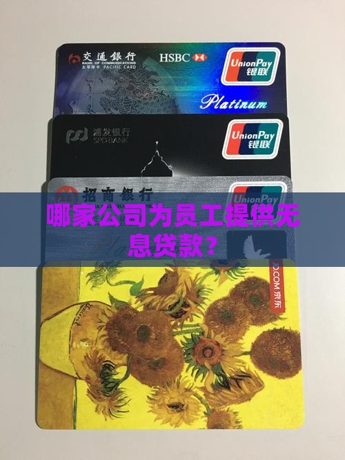 哪个公司有无息贷款的