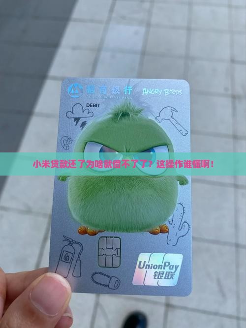 小米贷款还了就借不了了