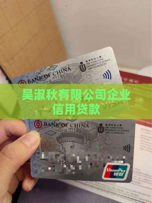 吴淑秋企业信用贷款