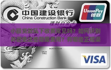 小额贷款私下收费