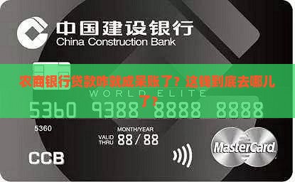 农商银行的贷款呆账
