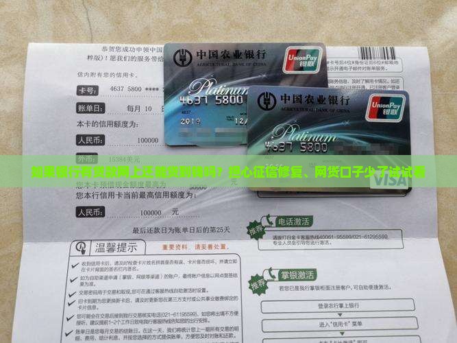 如果银行有贷款网上还能贷到钱吗