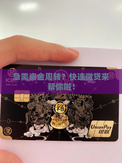 快速微小额贷款