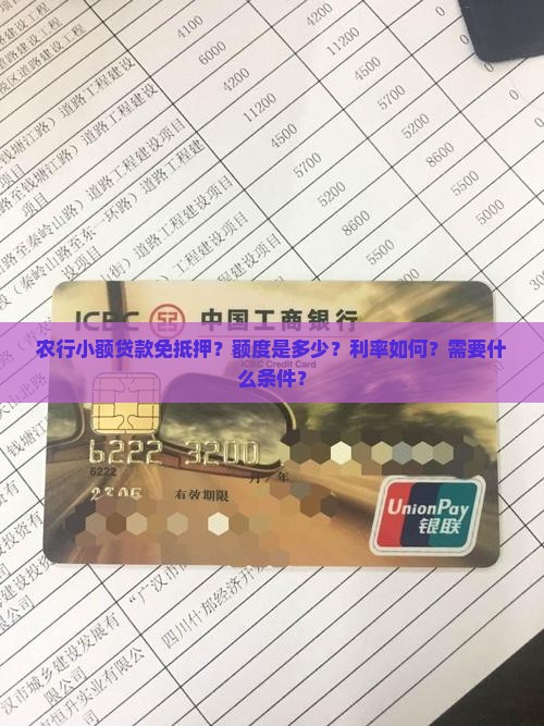 农行小额贷款免抵押