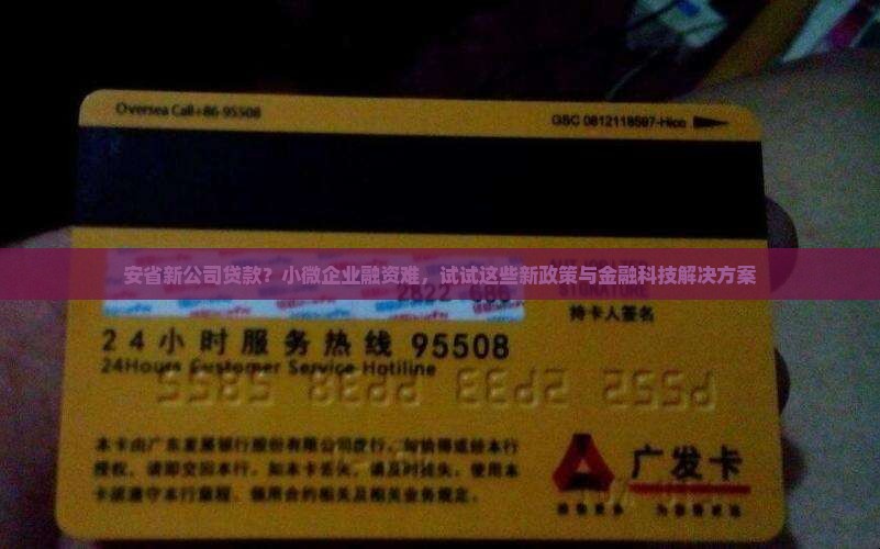 安省新公司贷款