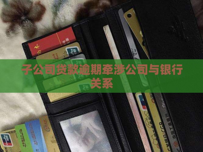 子公司贷款逾期