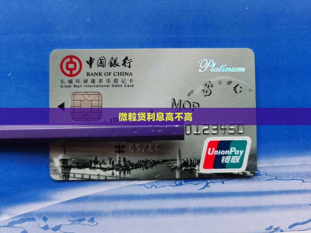 微粒贷贷款利息多吗