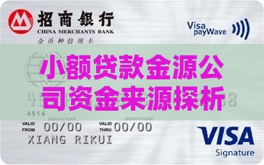 小额贷款资金源