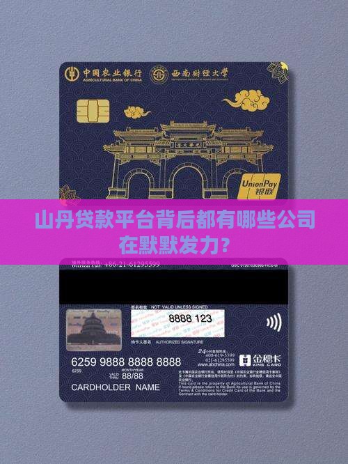 山丹贷款平台有哪些公司