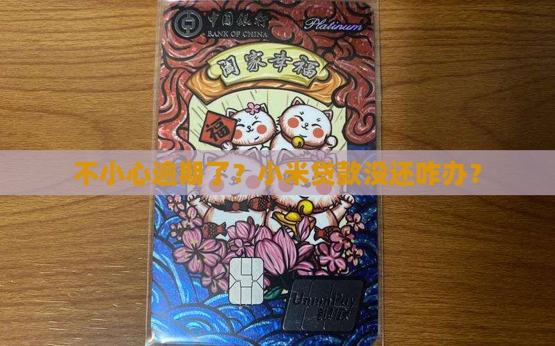 小米贷款未还怎么办