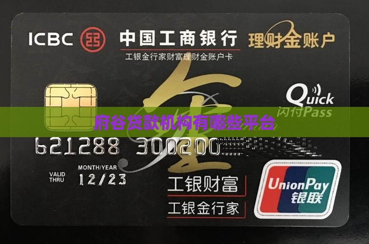 府谷贷款机构有哪些平台