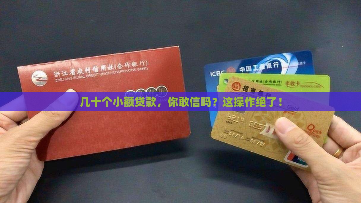 小额贷款几十个