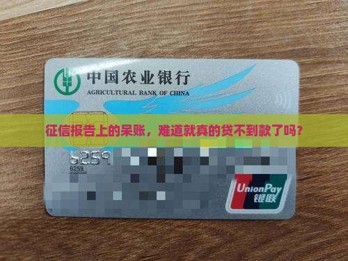 征信呆账能去哪里贷款呢