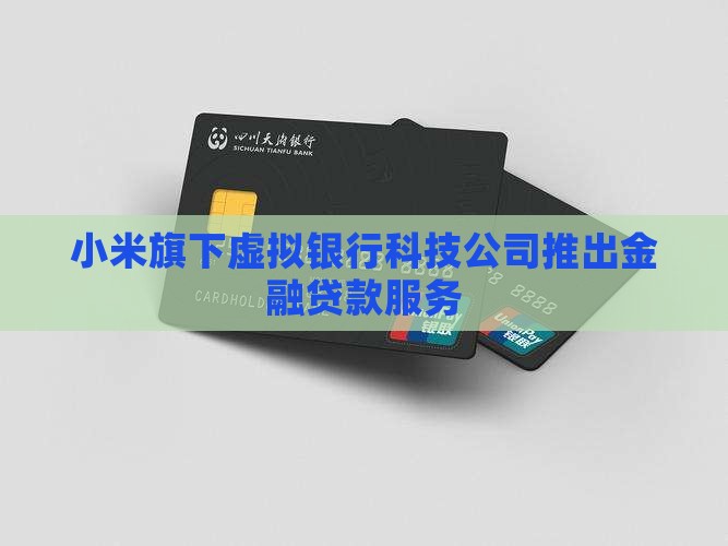 小米虚拟银行贷款