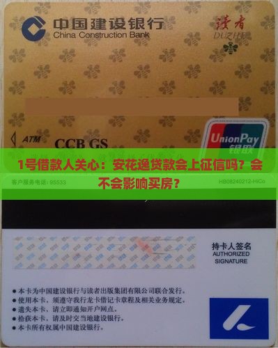 安花逸贷款上征信吗