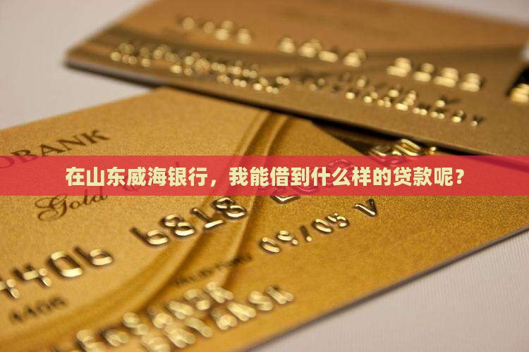 山东威海银行有什么贷款