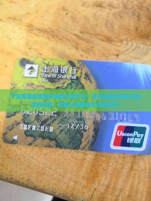 宁夏金融贷款平台有哪些