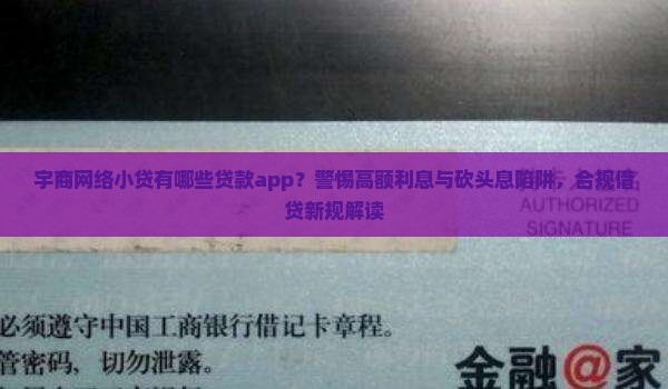 宇商网络小贷有哪些贷款app