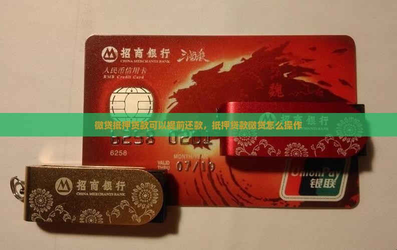 微贷抵押贷款提前还款