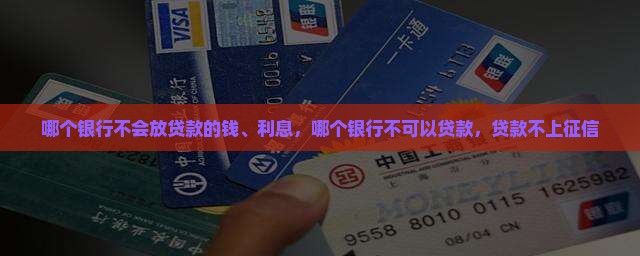 哪个银行不会放贷款的