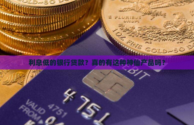 利息较低的消费银行贷款