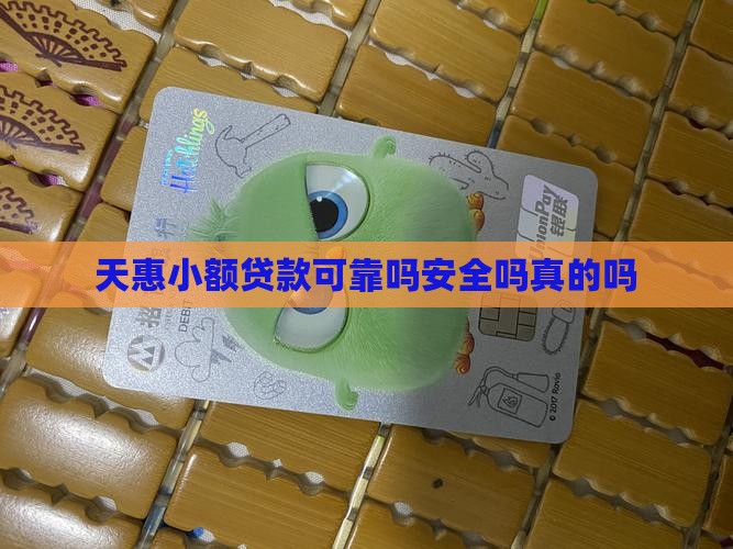天惠小额贷款可靠吗 天惠小额贷款可靠吗