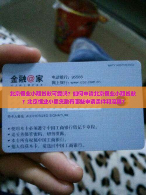 北京恒业小额贷款